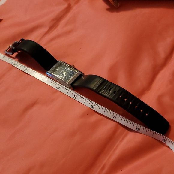 FOSSIL Steel PR-5146 Genuine Leather Quartz Analog Unisex Watch New‎ Battery - Picture 6 of 7